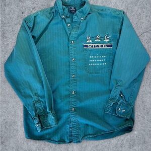 1990’s Warner Brothers button up shirt Wile E